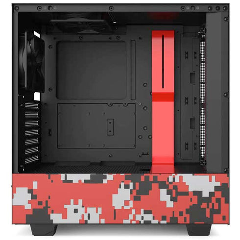 NBA Portland Trail Blazers Digi Camo NZXT H510 Compact ATX Mid-Tower Case Skin