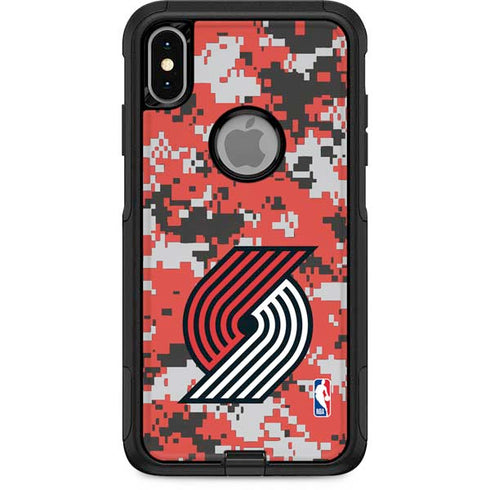 NBA Portland Trail Blazers Digi Camo Otterbox Commuter iPhone Skin