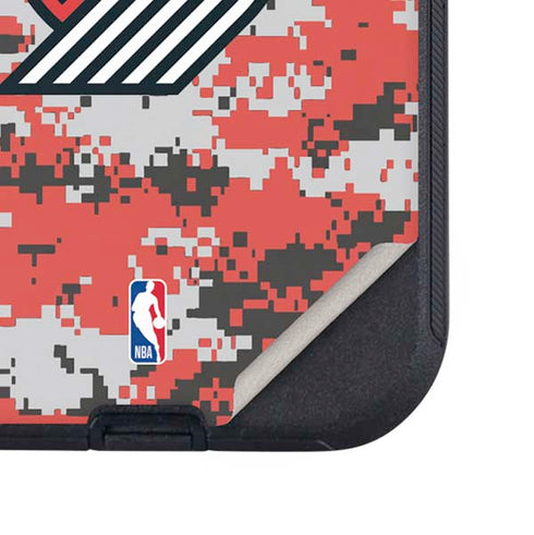 NBA Portland Trail Blazers Digi Camo Otterbox Defender iPhone Skin