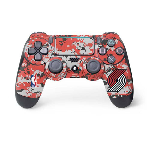 NBA Portland Trail Blazers Digi Camo PS4 Pro/Slim Controller Skin