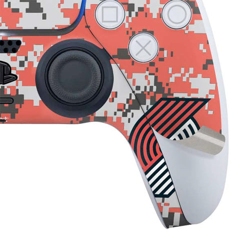 NBA Portland Trail Blazers Digi Camo PS5 Bundle Skin