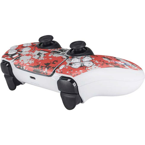 NBA Portland Trail Blazers Digi Camo PS5 Controller Skin