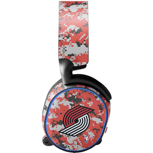 NBA Portland Trail Blazers Digi Camo SteelSeries Arctis 3 Skin