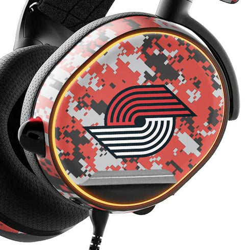 NBA Portland Trail Blazers Digi Camo SteelSeries Arctis 3 Skin
