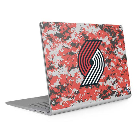 NBA Portland Trail Blazers Digi Camo Surface Book 2 15in Skin