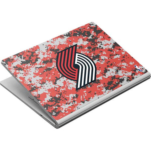 NBA Portland Trail Blazers Digi Camo Surface Book Skin