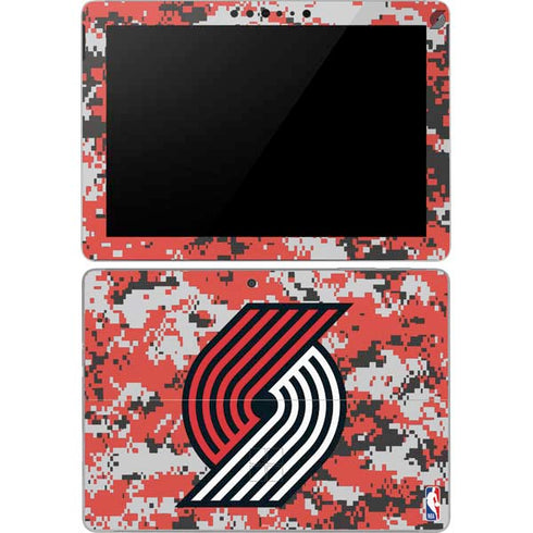 NBA Portland Trail Blazers Digi Camo Surface Go Skin