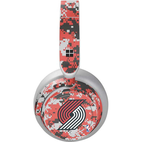 NBA Portland Trail Blazers Digi Camo Surface Headphones Skin