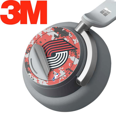 NBA Portland Trail Blazers Digi Camo Surface Headphones Skin
