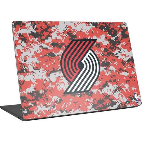 NBA Portland Trail Blazers Digi Camo Surface Laptop 4 15in Skin