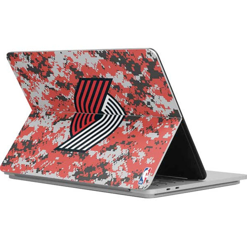 NBA Portland Trail Blazers Digi Camo Surface Laptop Studio Skin