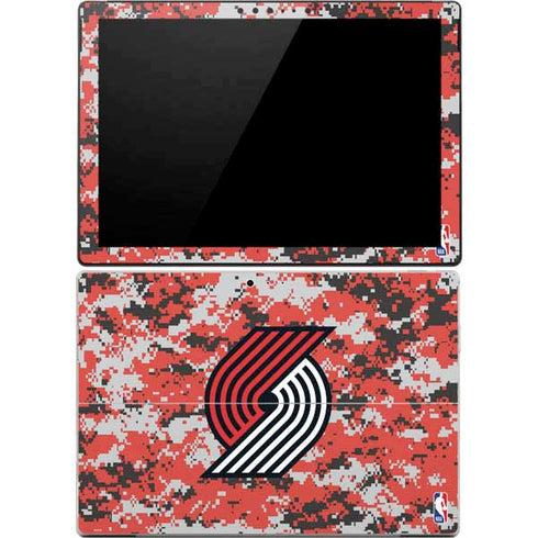NBA Portland Trail Blazers Digi Camo Surface Pro 4 Skin