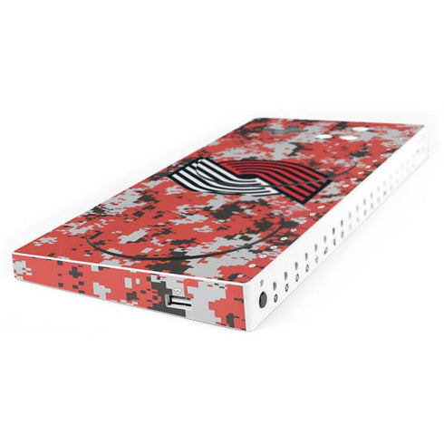 NBA Portland Trail Blazers Digi Camo Xbox Adaptive Controller Skin