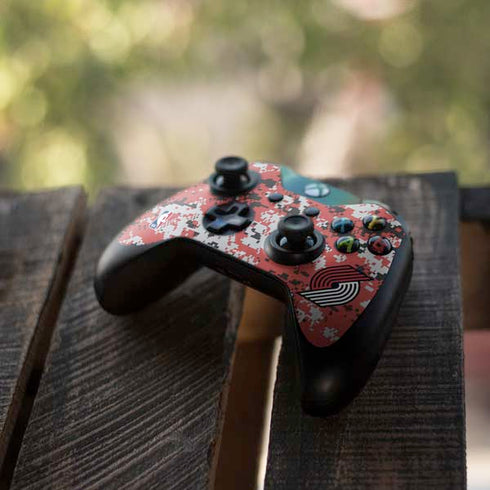 NBA Portland Trail Blazers Digi Camo Xbox One Controller Skin