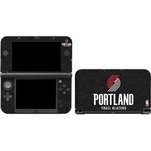 NBA Portland Trail Blazers Distressed 3DS XL 2015 Skin