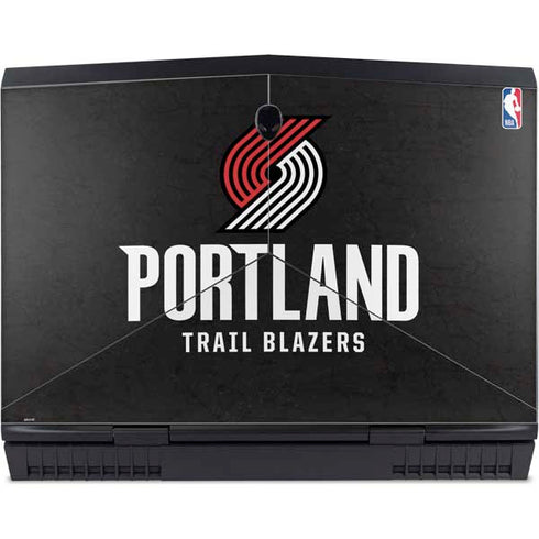 NBA Portland Trail Blazers Distressed Dell Alienware Skin
