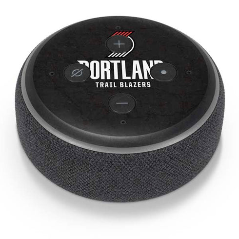 NBA Portland Trail Blazers Distressed Amazon Echo Dot Skin