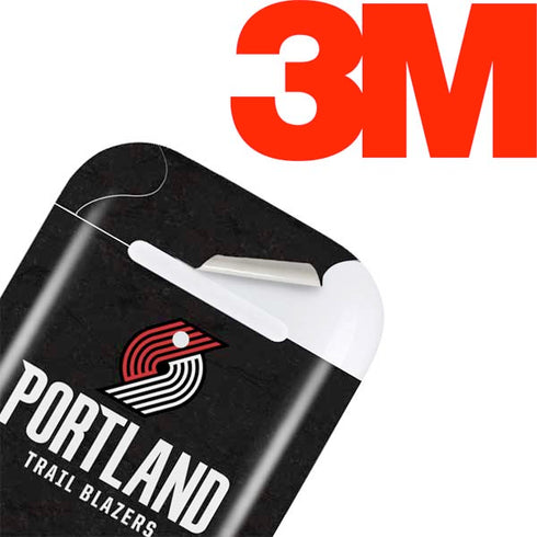 NBA Portland Trail Blazers Distressed Apple AirPods 2 Skin