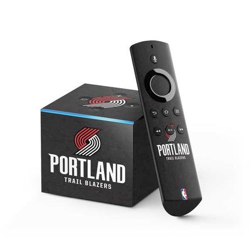 NBA Portland Trail Blazers Distressed Fire TV Cube Skin