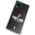 NBA Portland Trail Blazers Distressed Galaxy A12 Clear Case