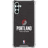 NBA Portland Trail Blazers Distressed Galaxy A13 5G Clear Case