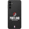 NBA Portland Trail Blazers Distressed Galaxy A14 5G Skin
