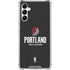 NBA Portland Trail Blazers Distressed Galaxy A15 5G Clear Case