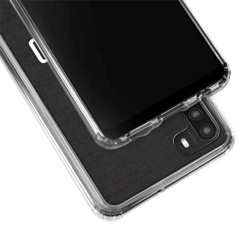 NBA Portland Trail Blazers Distressed Galaxy A21 Clear Case