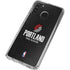 NBA Portland Trail Blazers Distressed Galaxy A21 Clear Case