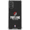 NBA Portland Trail Blazers Distressed Galaxy A32 5G Clear Case