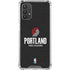 NBA Portland Trail Blazers Distressed Galaxy A32 5G Clear Case