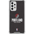 NBA Portland Trail Blazers Distressed Galaxy A33 5G Clear Case