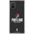 NBA Portland Trail Blazers Distressed Galaxy A51 5G Clear Case