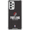 NBA Portland Trail Blazers Distressed Galaxy A53 5G Clear Case