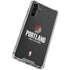 NBA Portland Trail Blazers Distressed Galaxy A54 5G Clear Case