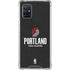NBA Portland Trail Blazers Distressed Galaxy A71 5G Clear Case