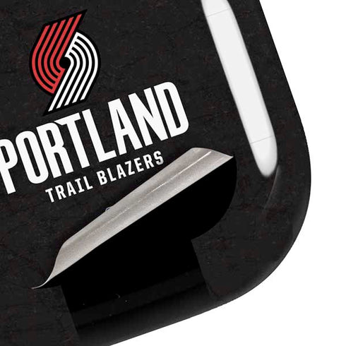 NBA Portland Trail Blazers Distressed Galaxy Buds Pro Skin