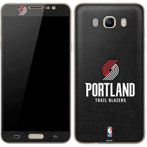 NBA Portland Trail Blazers Distressed Galaxy J7 Skin