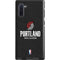 NBA Portland Trail Blazers Distressed Galaxy Note 10 Pro Case