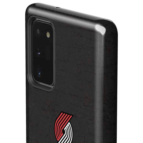 NBA Portland Trail Blazers Distressed Galaxy Note20 5G Pro Case