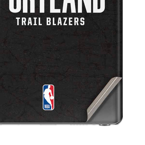 NBA Portland Trail Blazers Distressed Galaxy Note20 5G Skin
