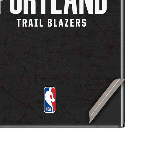 NBA Portland Trail Blazers Distressed Galaxy Note20 Ultra 5G Skin