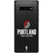 NBA Portland Trail Blazers Distressed Galaxy S10 Plus Skin