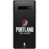 NBA Portland Trail Blazers Distressed Galaxy S10 Plus Skin