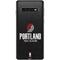 NBA Portland Trail Blazers Distressed Galaxy S10 Skin