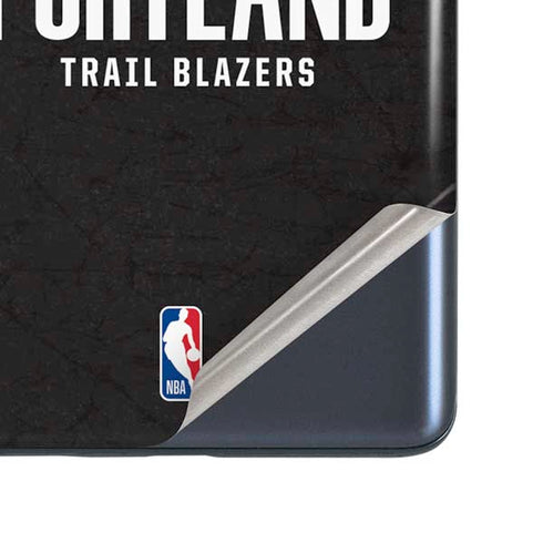 NBA Portland Trail Blazers Distressed Galaxy S20 Fan Edition Skin