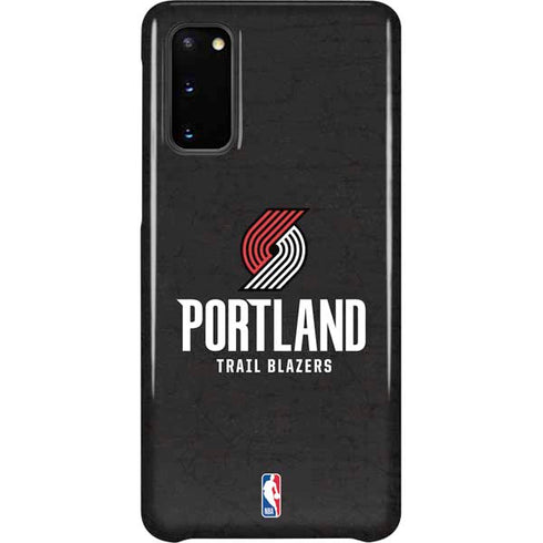 NBA Portland Trail Blazers Distressed Galaxy S20 Lite Case