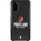 NBA Portland Trail Blazers Distressed Galaxy S20 Lite Case
