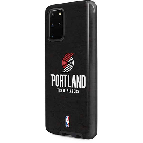 NBA Portland Trail Blazers Distressed Galaxy S20 Plus Pro Case