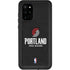 NBA Portland Trail Blazers Distressed Galaxy S20 Plus Waterproof Case